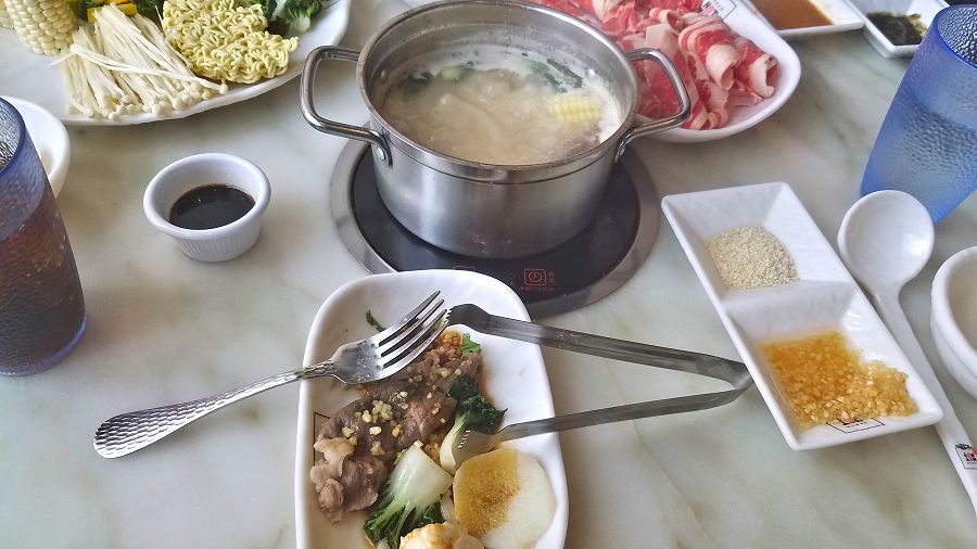 Urban Hot Pot unusual and fun restaurant experience! The Café